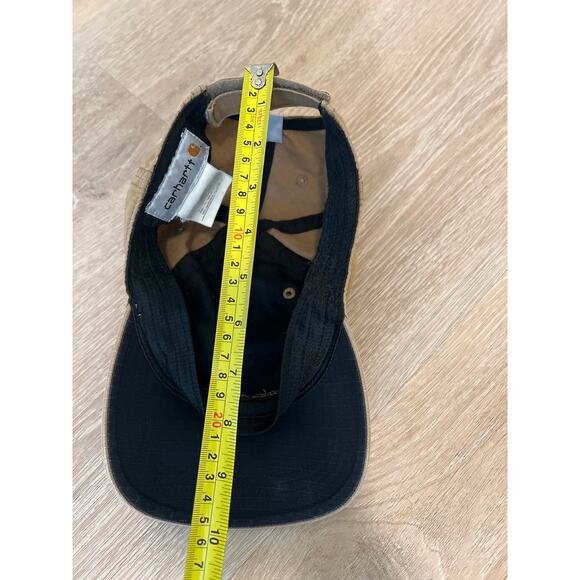 Carhartt Beige Canvas Hat Cap Strapback Streetwear Canvas - Picture 5 of 7